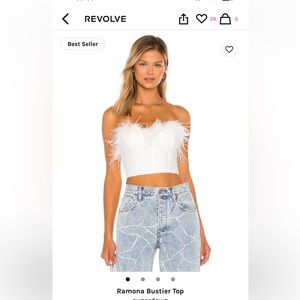 Superdown Ramona Bustier Top